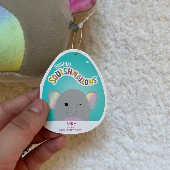 5/$20 NWT Mila 5” Squishmallow - Picture 2 of 3